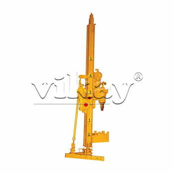 Pneumatic Slim Drill for Wire sawing