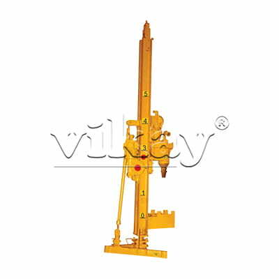 Pneumatic Slim Drill for Wire sawing